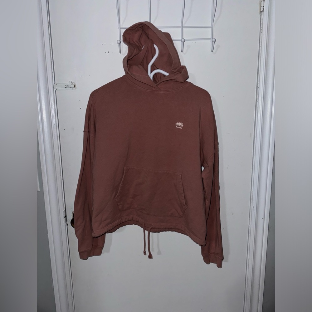 DUSTY ROSE ROOTS HOODIE